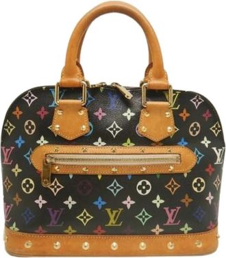 Louis Vuitton Pre-owned Monogram Multicolore Handtas - Dames - Vintage Handtas - Veelkleurig - ONE Size - Leer - Vintage