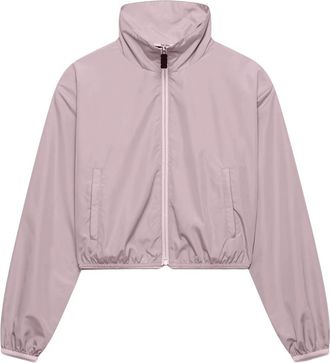 GCDS Essentials Crop Windbreaker - Dames - Zomerjassen - Roze - M - Polyester - Jassen