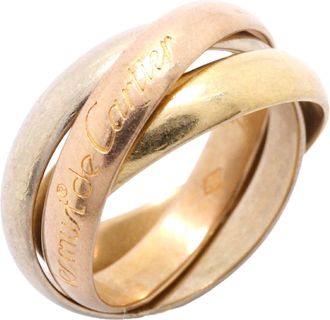 Cartier Yellow Gold (18K) Pink Gold (18K) White Gold (18K) Band Ring (Pre-Owned)
