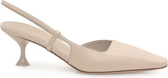 3Juin Beige Slingback Pumps