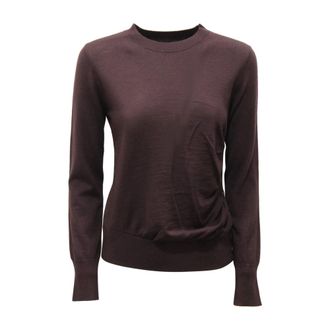 Pinko Pinko, Dames, Truien, Bruin, Maat: S Wol