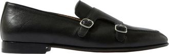 Scarosso Ernesto Loafers - Heren - Loafers - Zwart - 43 EU - Leer - Schoenen