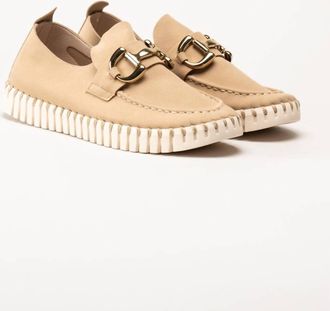 Ilse Jacobsen Womens Tulip Slip On Shoe In Latte