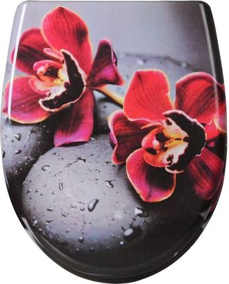 Woltu Tapa Wc Universal Tapa Wc De Liberaci&oacute;n R&aacute;pida Asiento Para Inodoro Asiento De Inodoro En Forma De O Cierre Suave Lento Bisagras Ajustables F&aacute;cil De M