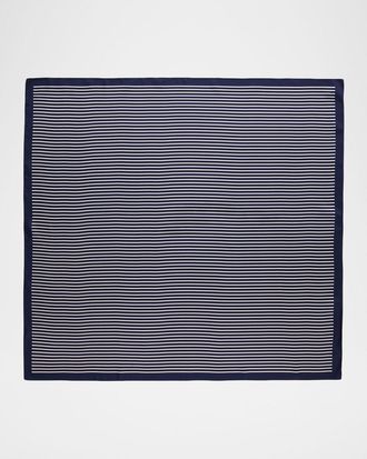 Eileen Fisher Striped Silk Bandana