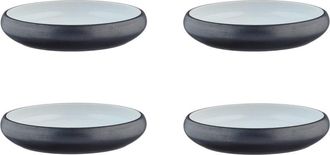 Björn Borg Plato hondo GOURMET Ø21,5cm - 4 piezas - Ónix