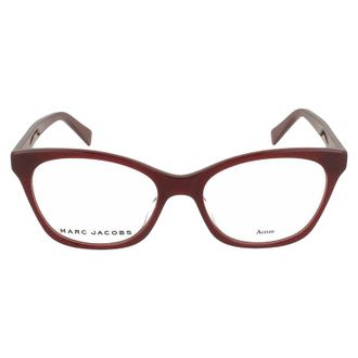 Marc Jacobs MARC379 Acetate Cat-Eye Eyeglasses - Burgundy