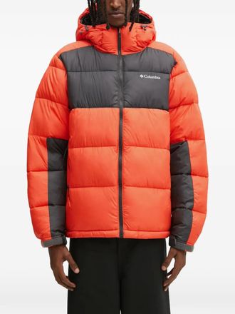 Columbia Pike Lake jack met colourblocking en capuchon - Oranje