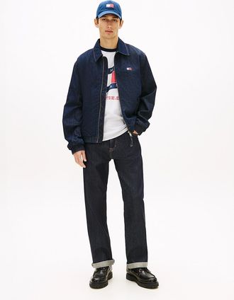 Tommy Hilfiger Mens Tommy Jeans Regular Straight Jean - Blue - 32W x 32L