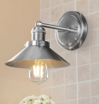 Jonathan Y Designs July 1-light Metal Shade Sconce