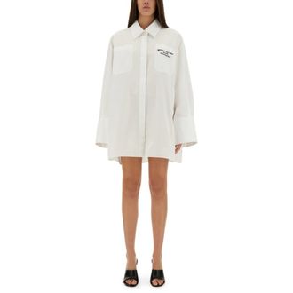 Off-white Donna, Abiti, Bianco, M, new