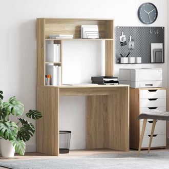 vidaXL Vidaxl Scrivania Rovere Sonoma 91 X 50 X 149 Cm Legno Multistrato