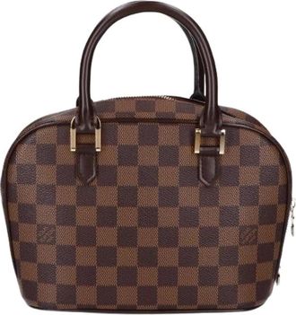 Louis Vuitton Pre-owned Handbags, female, Brown, Size: ONE SIZE Pre-owned Canvas Handbag