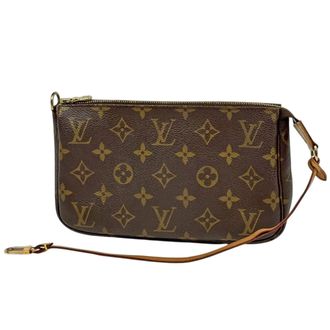 Louis Vuitton Brown Galle Monogram Monogram Pochette Pouch (Pre-Owned)