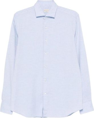 Xacus Hombre, Camisas, Azul, Talla: L