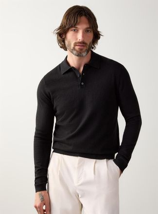 Le 31 Mens Modal knit Polo Shirt