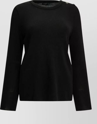 Saint James wool knit sweatshirt