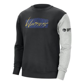 Nike x NBA Golden State Warriors Courtside Sweatshirt Black DR9343-010
