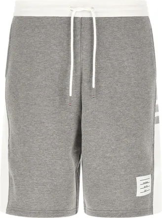 Thom Browne Light Grey Regular Shorts