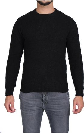 FILIPPO DE LAURENTIIS Ronde hals trui - Heren - Ronde hals truien - Zwart - 2XL - Truien & Vesten