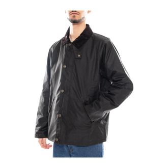 Barbour Tracker Wax Jacket - - Jackets - Uomo - Verde - S