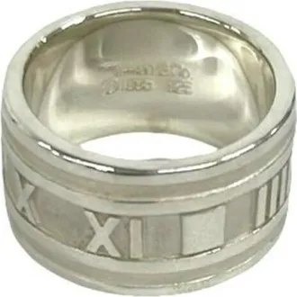 Tiffany & Co. Silver Silver 925 Band Ring (Pre-Owned)