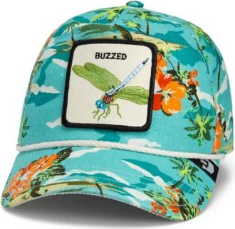 Goorin Brothers Zomer Vibes Trucker Hoed Blauw - Dames - Petten - Veelkleurig - ONE Size - Katoen - Accessoires
