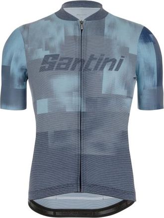 Santini Forza Indoor Jersey Velotrikot f&uuml;r Herren | grau