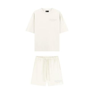 Black Bananas Heren, Jumpsuits & Playsuits, Beige, Maat: L Katoen