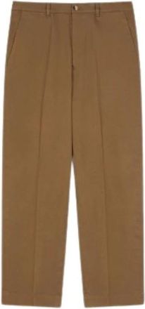 Kenzo Pantal&oacute;n Chino Cropped - Heren - Chinos - Bruin - W44 - Broeken