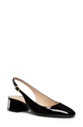Stuart Weitzman Maeve Slingback Pump in Black at Nordstrom Rack, Size 6.5