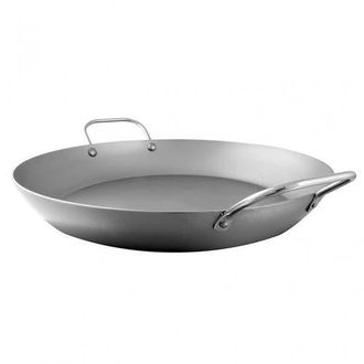 Bloomingdale's MSteel 14.1 Inch Paella Pan in Gray at Nordstrom