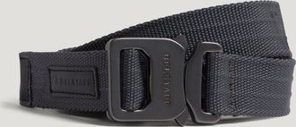 Belstaff Webbing Clip Belt Nylon Webbing Tornado Grey Size S