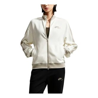 Nike (WMNS) Nike Studio Fleece Lightweight French Terry Track Jacket Sail Cream II IV4792-133