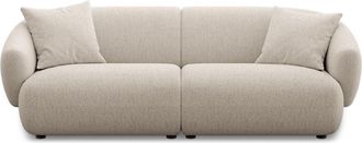 Castlery Auburn Sofa Customized, Light Grey, Spill Resistant, Modular for Castlery Sofas