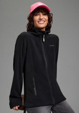Ocean Sportswear Fleecejacke OCEAN SPORTSWEAR, Damen, Gr. 32/34, schwarz, Fleece, Obermaterial: 100% Polyester, normal, Jacken Fleecejacke, aus weichem Fleece-Material