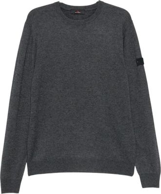 Peuterey Truien & Vesten, Heren, Grijs, XL, Round-neck Truien