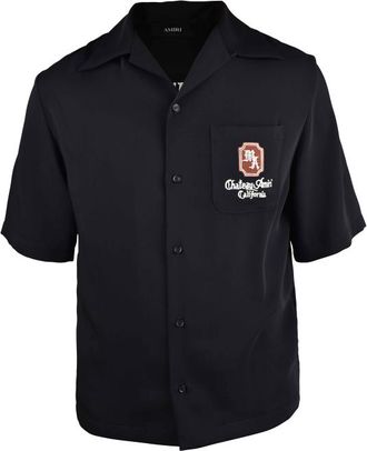 Amiri MA Chateau-shirt Zwart