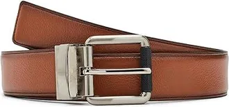 Izod Reversible Leather Belt Mens Belts Black : MD (34-36)