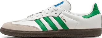 adidas Samba OG Sneakers - Heren - Skateschoenen - Wit - 42 2/3 EU - Leer - Fitness