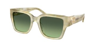 Tory Burch TY7228U 20702A Womens Sunglasses Green Size 52