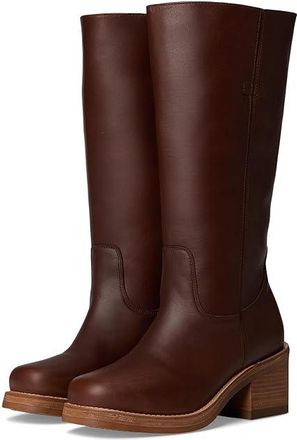 Dingo Vagabond Cowboy Womens Boots Brown : 9.5 B - Medium, Leather