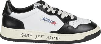 Autry Medalist Lage Sneakers - Heren - Sneakers - Wit - 41 EU - Katoen - Schoenen