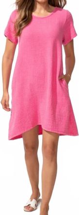 Escape Passport Mini Dress In Cosmo