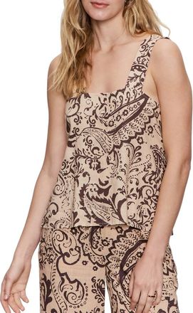 Sanctuary Sleeveless Square Neckline Tank In Desert Bandana