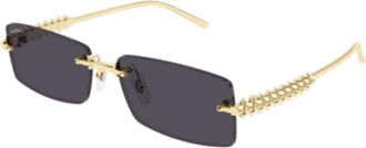 Cartier Sunglasses, unisex, Yellow, 57 MM, Ct0604S