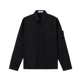 Stone Island Shirts - Heren - Zomerjassen - Zwart - 2XL - Jassen