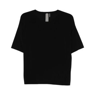 Norma Kamali T-Shirts, female, Black, Size: S Short Sleeve T-Shirt