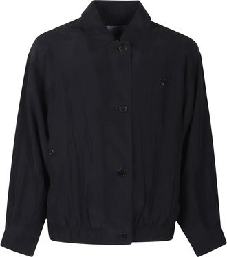Prada Mujer, Chaquetas, Azul, Talla: M