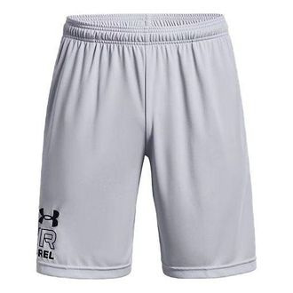 Under Armour Tech Graphic Logo Training Short White 1361510-011